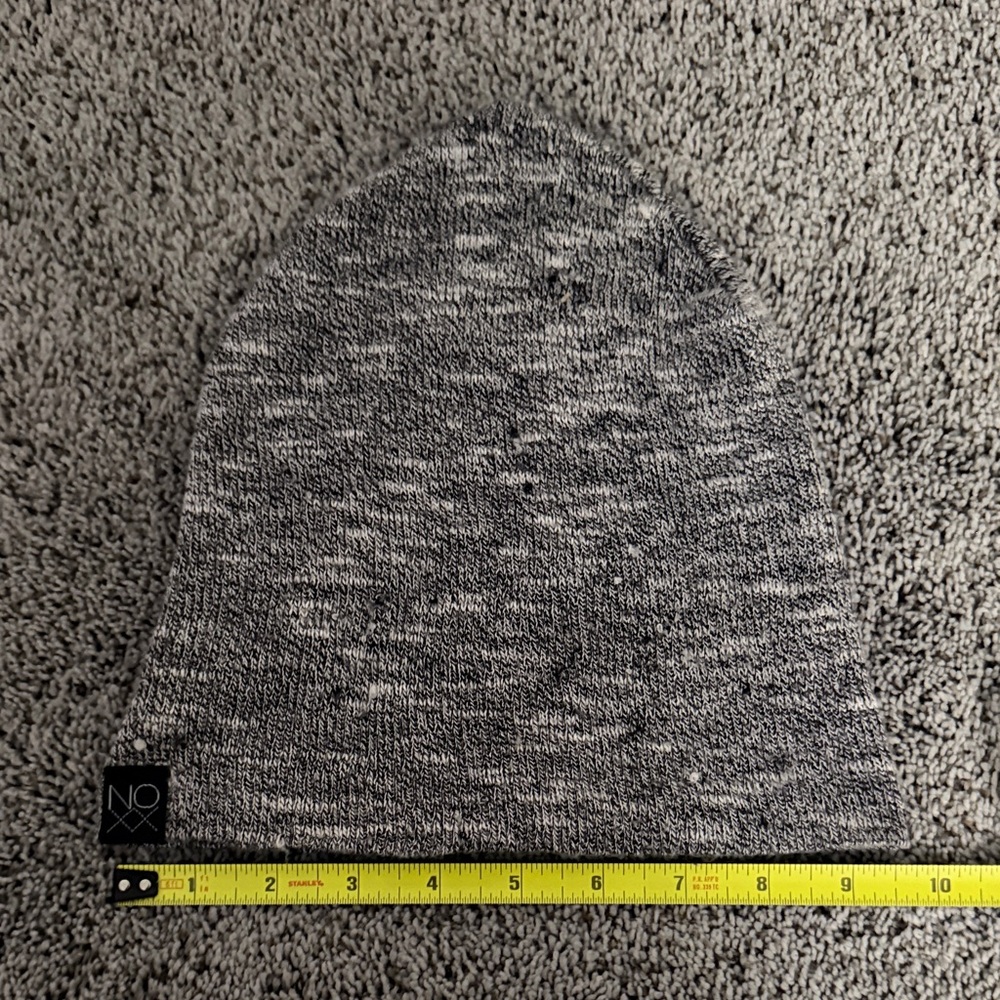 Noxx Toddler Gray Knit Beanie